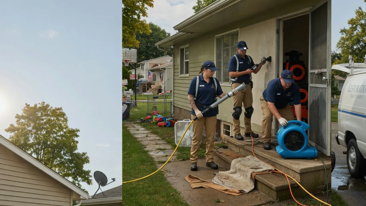 Crawl Space Water Removal in Iowa near me